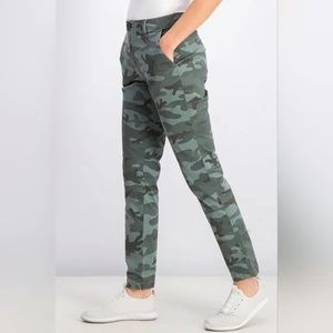 Gap Camouflage Girlfriend Chino Pants